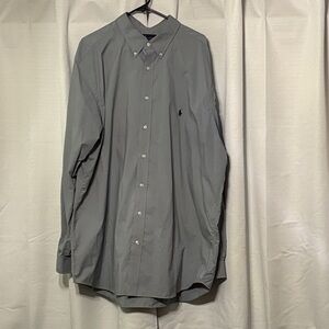 Polo by Ralph Lauren Gray Dress Shirt
